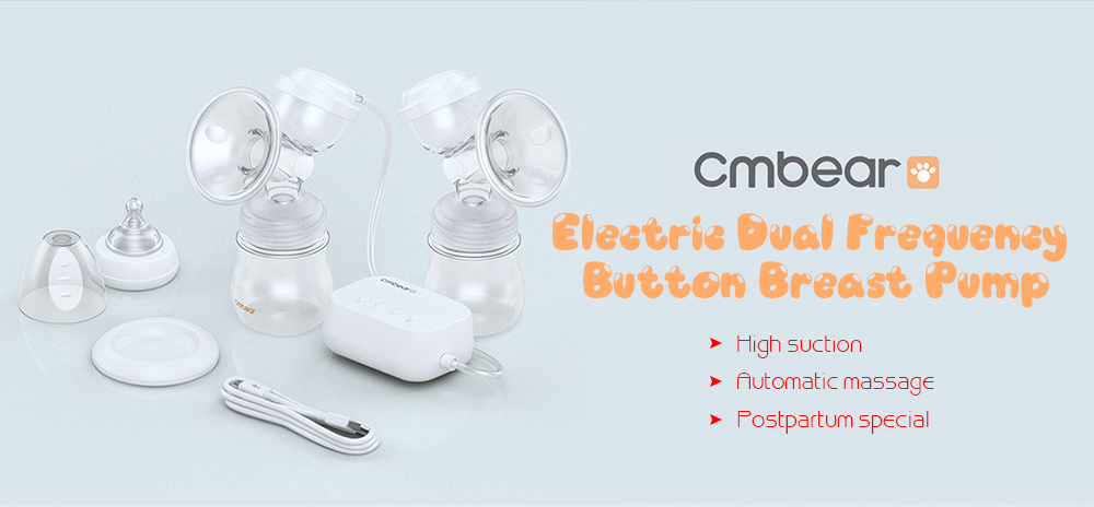 Cmbear ZRX - 0821SB - LD Electric Dual Frequency Button Breast Pump Cmbear ZRX - 0821SB - LD Electric Dual Frequency Button Breast Pump