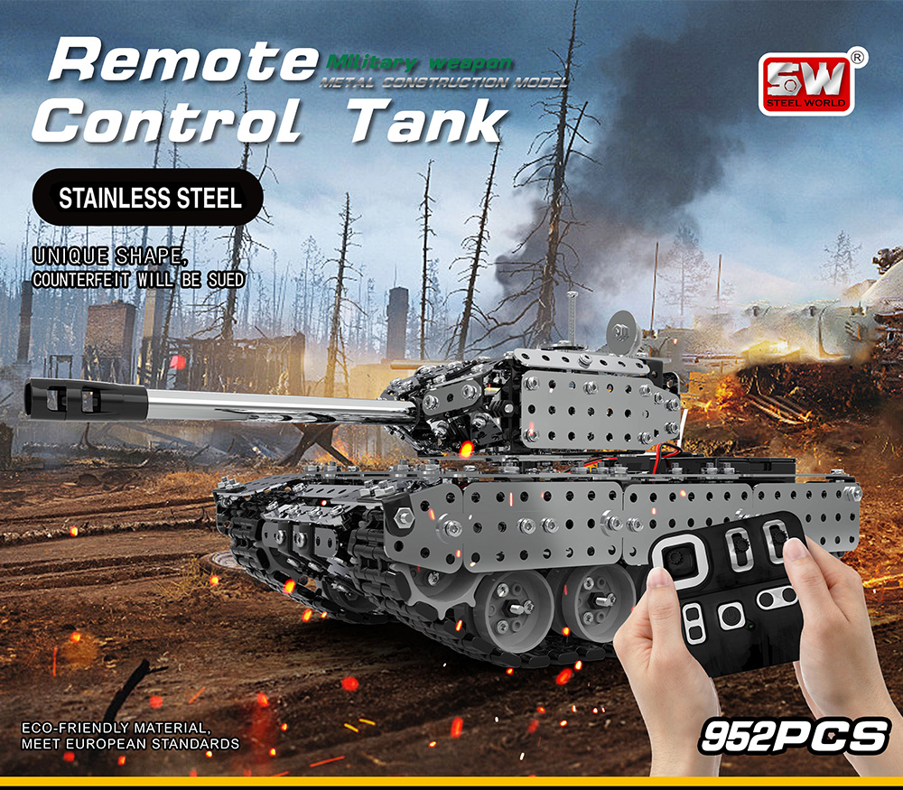 SW(RC) - 006 Stainless Steel Assembly Remote Control Tank Kit SW(RC) - 006 Stainless Steel Assembly Remote Control Tank Kit