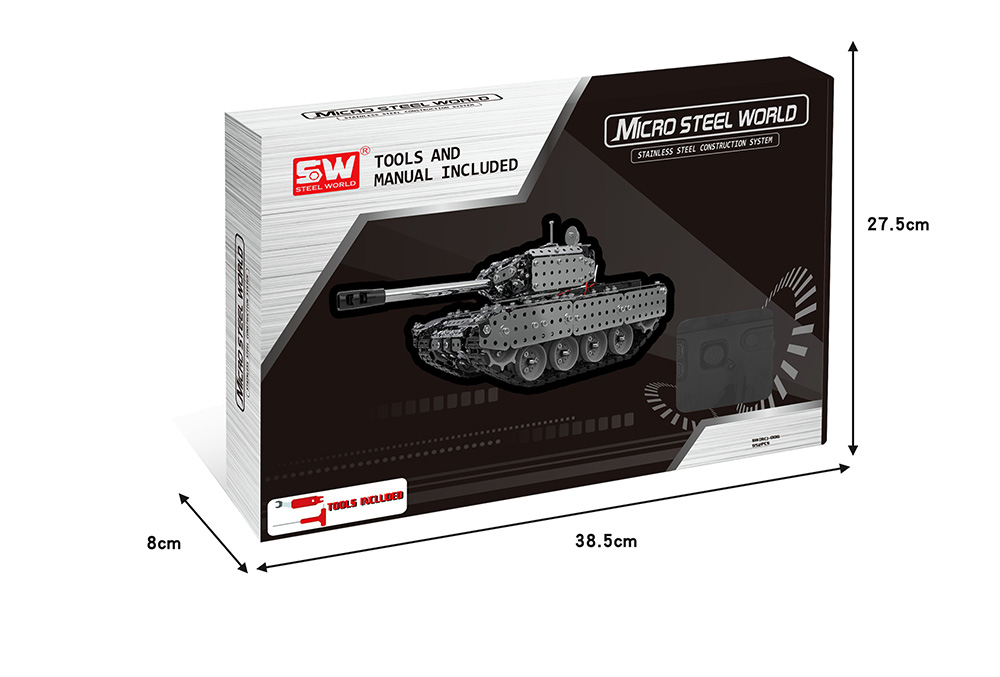SW(RC) - 006 Stainless Steel Assembly Remote Control Tank Kit SW(RC) - 006 Stainless Steel Assembly Remote Control Tank Kit