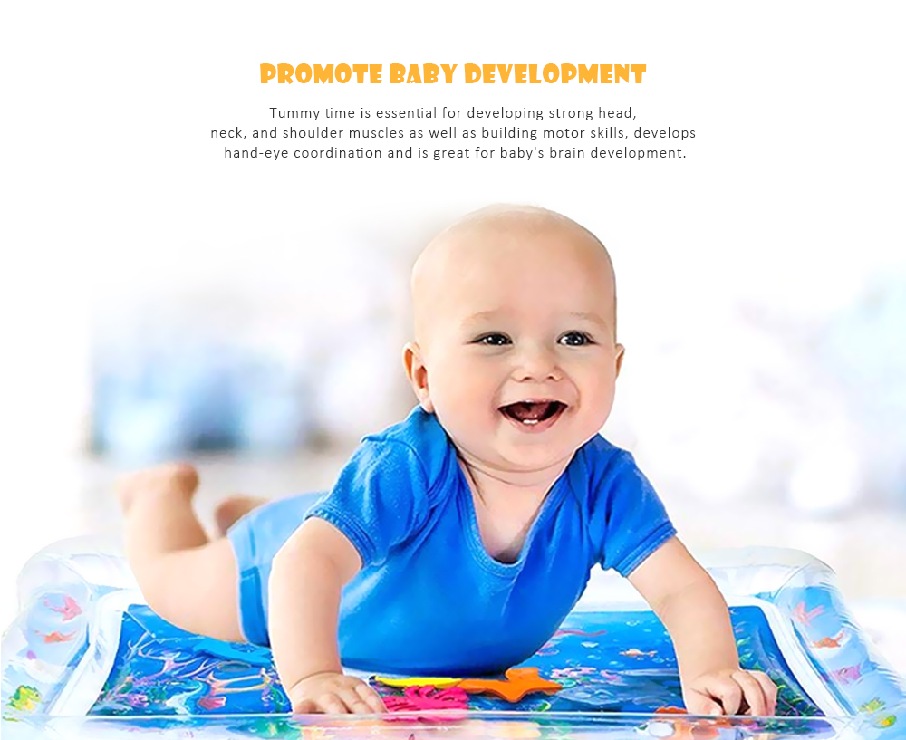 Inflatable Tummy Time Premium Water Mat for Infants Toddlers Perfect Play Activity Center Your Baby's Stimulation Growth Inflatable Tummy Time Premium Water Mat for Infants Toddlers Perfect Play Activity Center Your Baby's Stimulation Growth