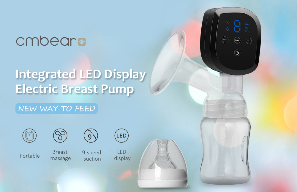 Cmbear ZRX - 0921 Integrated LED Display Electric Breast Pump