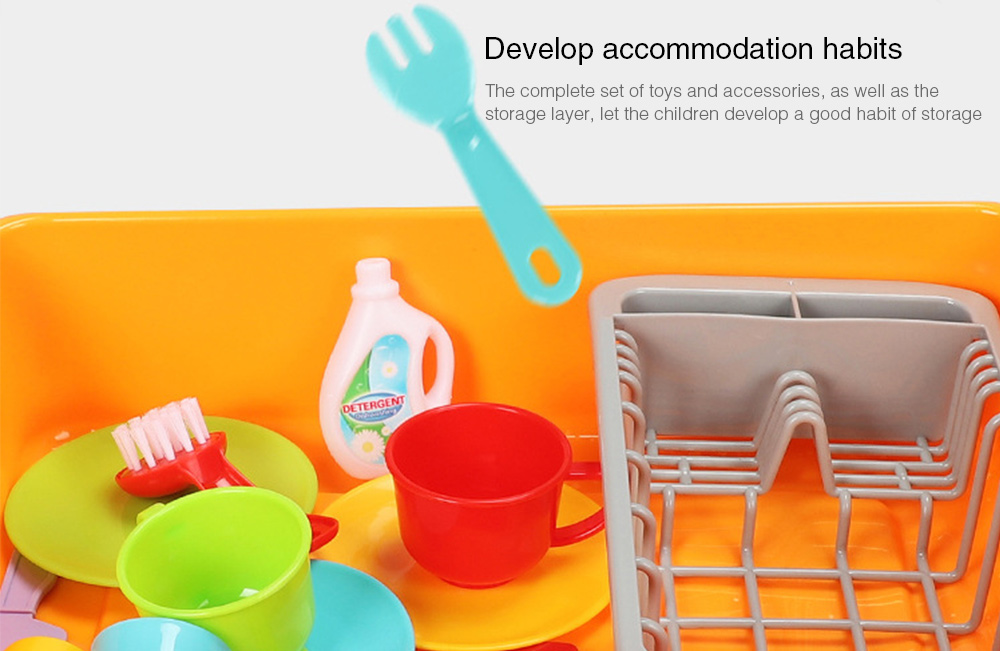 Automatic Circulation Water Educational Toy Dishwashing Set Automatic Circulation Water Educational Toy Dishwashing Set