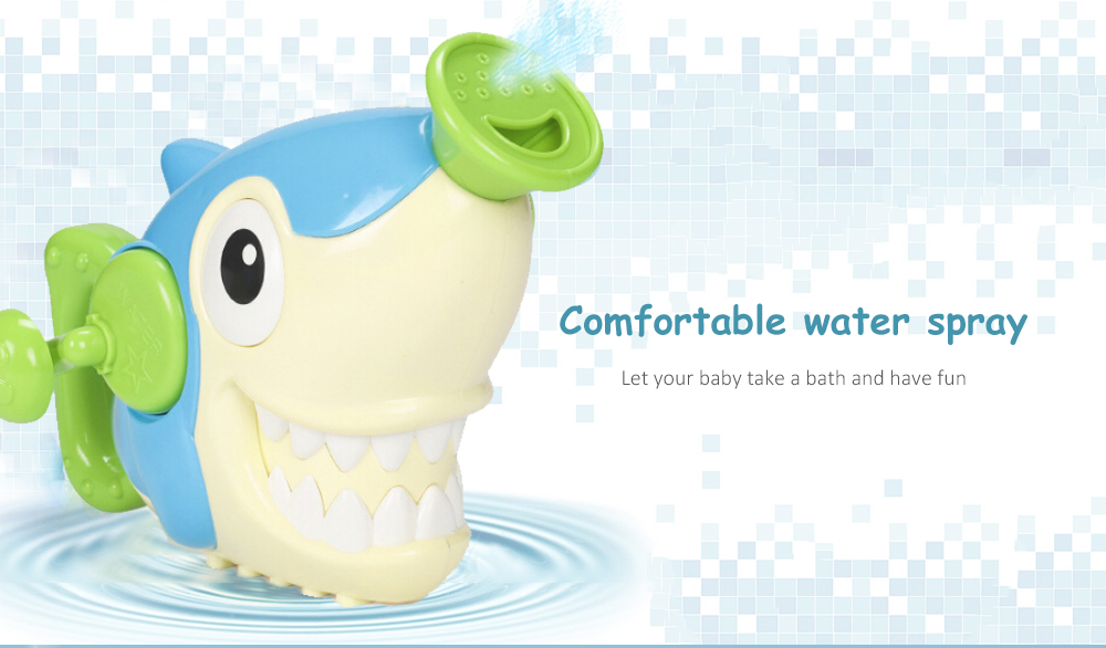 Children's Hand Spray Shower Head Toy Shark Children's Hand Spray Shower Head Toy Shark