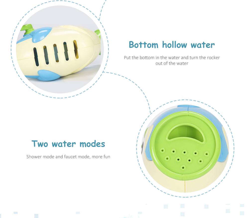 Children's Hand Spray Shower Head Toy Shark Children's Hand Spray Shower Head Toy Shark