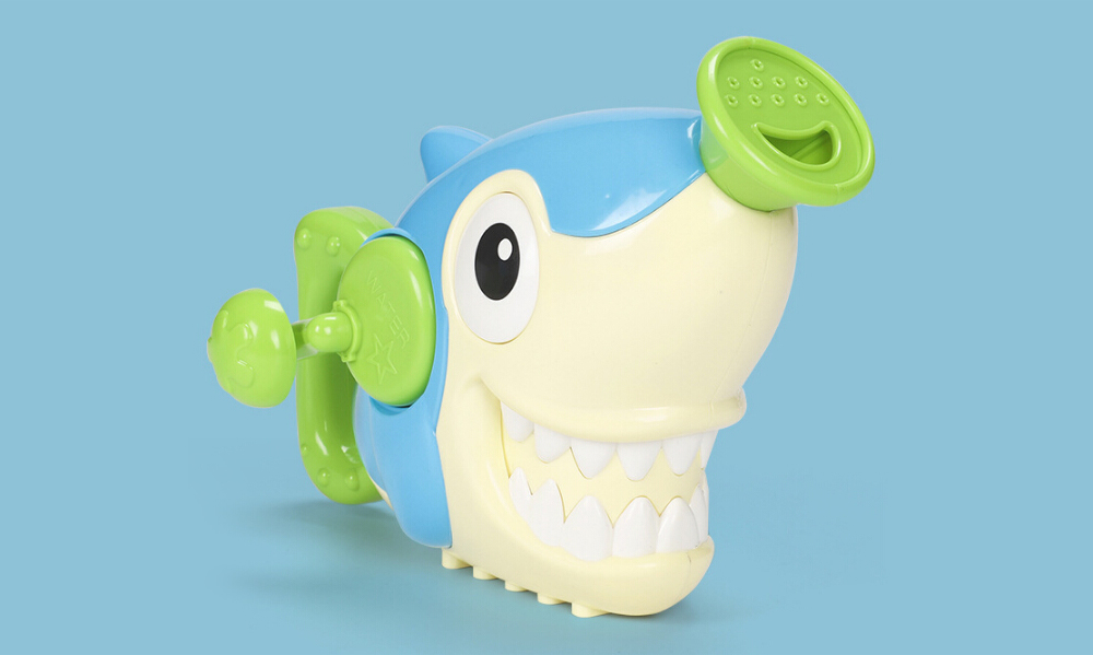 Children's Hand Spray Shower Head Toy Shark