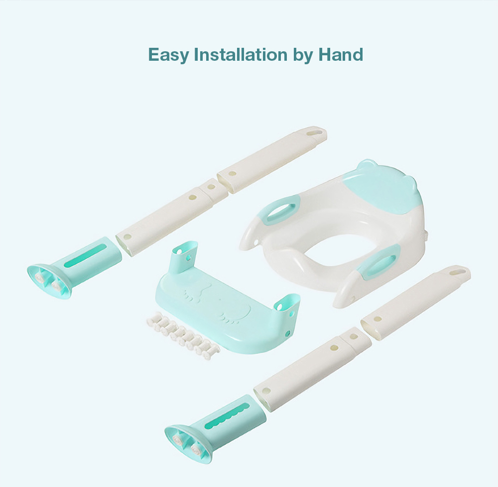 Folding Toilet Ladder Adjustable Trainer Seat Potty for Baby Folding Toilet Ladder Adjustable Trainer Seat Potty for Baby