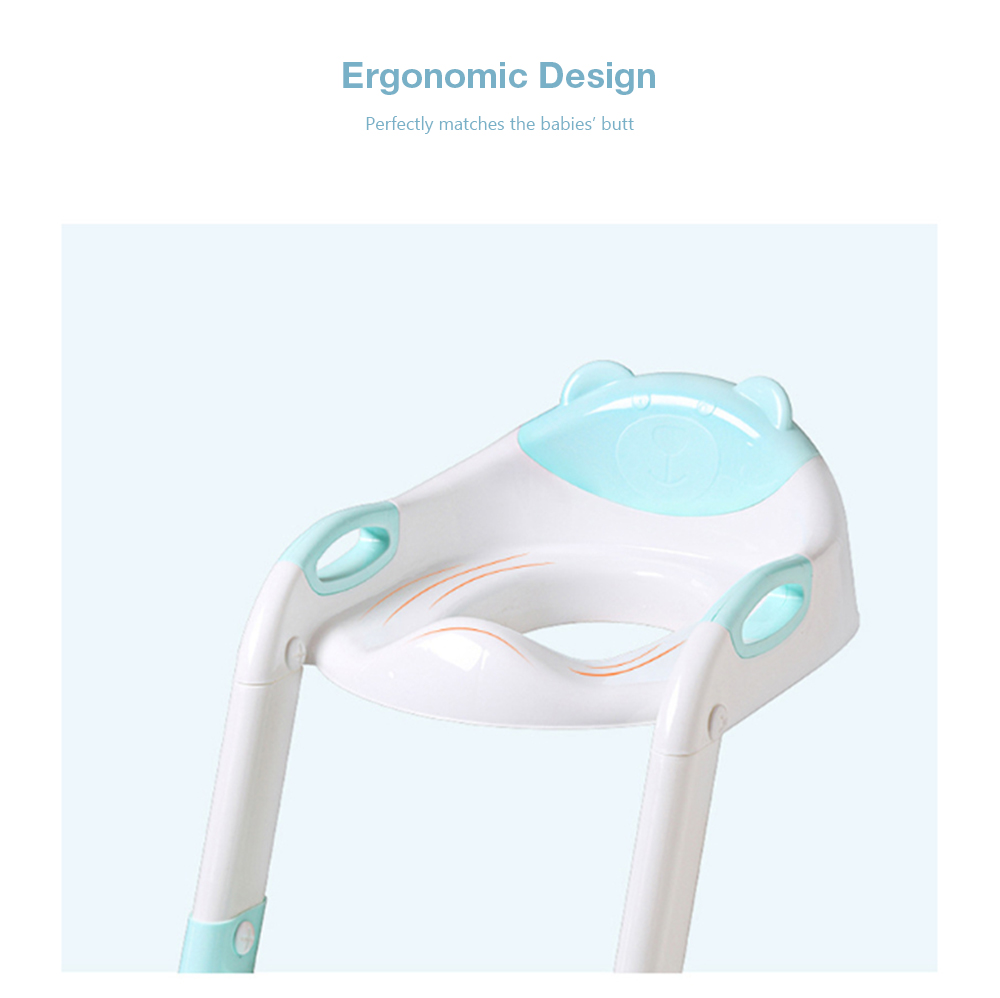 Folding Toilet Ladder Adjustable Trainer Seat Potty for Baby Folding Toilet Ladder Adjustable Trainer Seat Potty for Baby