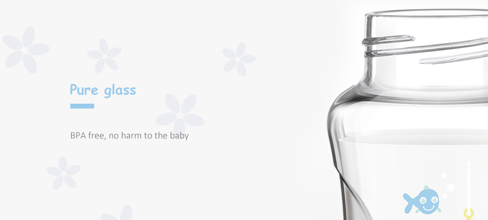Philips Avent SCF672 / SCF674 Baby Wide-bore Glass Nursing Bottle