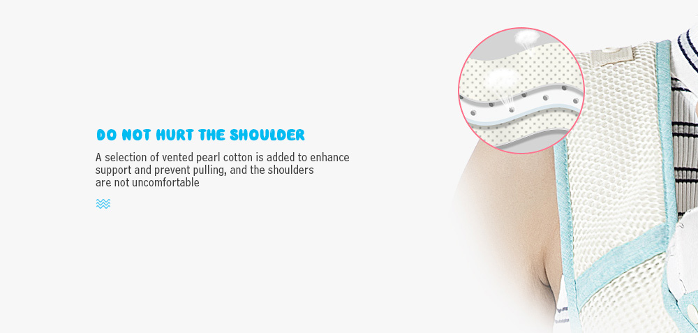 Newbealer N505 - C Summer Style 360 Degree Breathable Baby Waist Stool