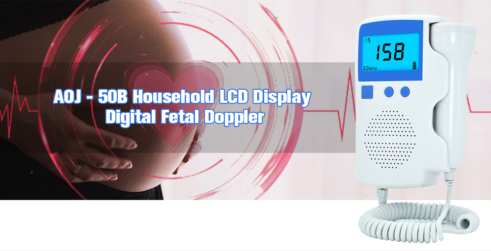 AOJ AOJ - 50B Household Digital Fetal Doppler AOJ AOJ - 50B Household Digital Fetal Doppler