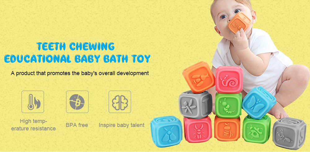 TUMAMA Baby Teeth Chewing Educational Toy for 0 - 3 Years TUMAMA Baby Teeth Chewing Educational Toy for 0 - 3 Years