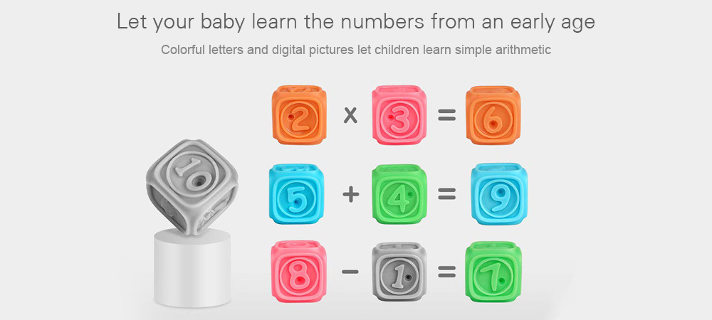 TUMAMA Baby Teeth Chewing Educational Toy for 0 - 3 Years TUMAMA Baby Teeth Chewing Educational Toy for 0 - 3 Years