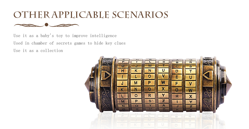 Da Vinci Code Mini Cryptex Valentine's Day Interesting Creative Romantic Birthday Gift