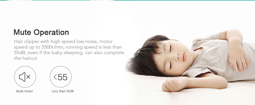 HR - 308G / HR - 308R Multi-protection Children Electric Hair Clipper from Xiaomi Youpin HR - 308G / HR - 308R Multi-protection Children Electric Hair Clipper from Xiaomi Youpin