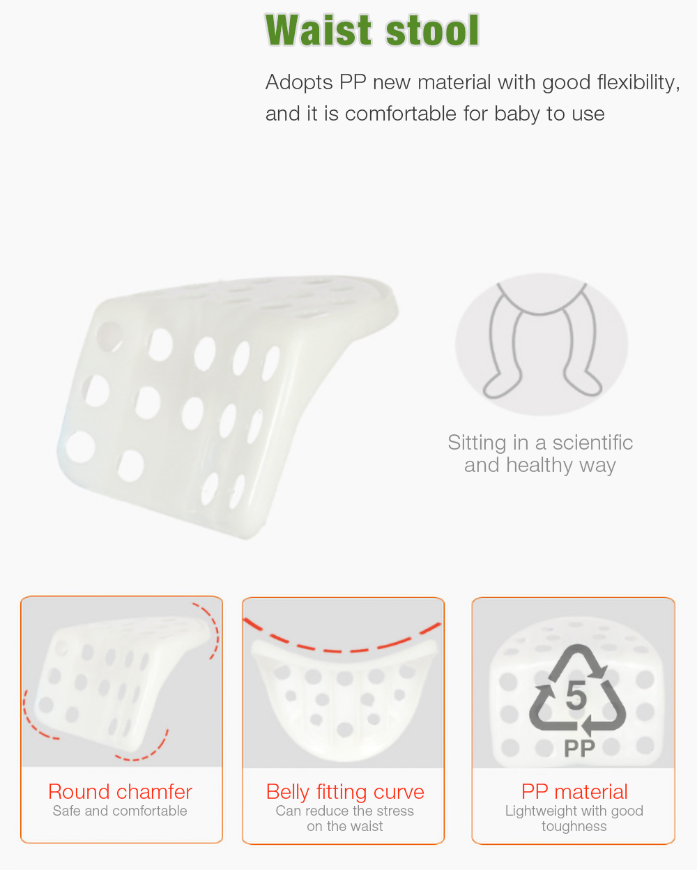 Baby Carrier Waist Stool Kids Infant Hip Seat Baby Carrier Waist Stool Kids Infant Hip Seat