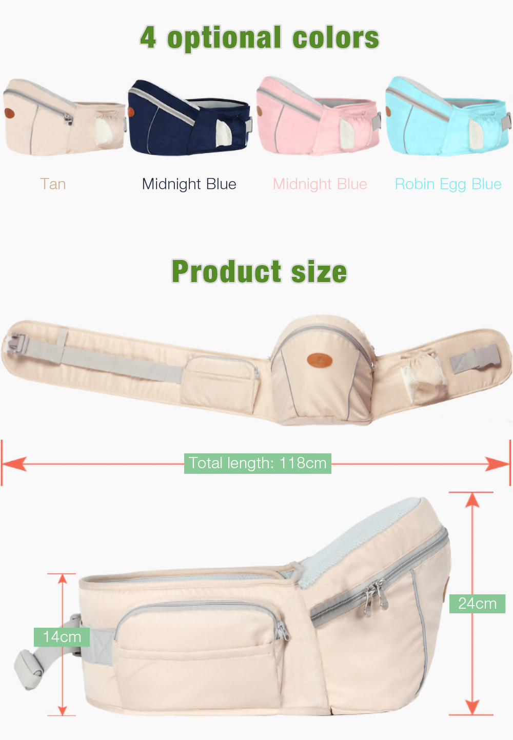 Baby Carrier Waist Stool Kids Infant Hip Seat