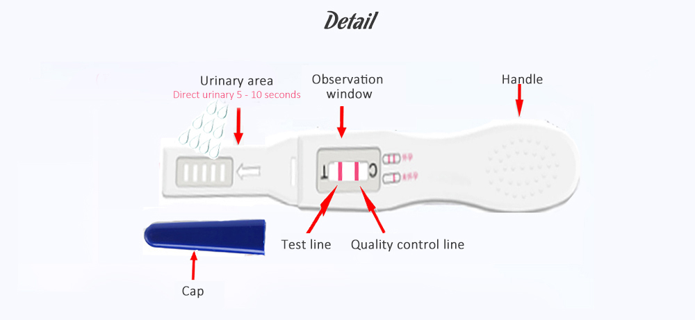 Yu You Early Pregnancy Test Paper Pen 1PCS Yu You Early Pregnancy Test Paper Pen 1PCS