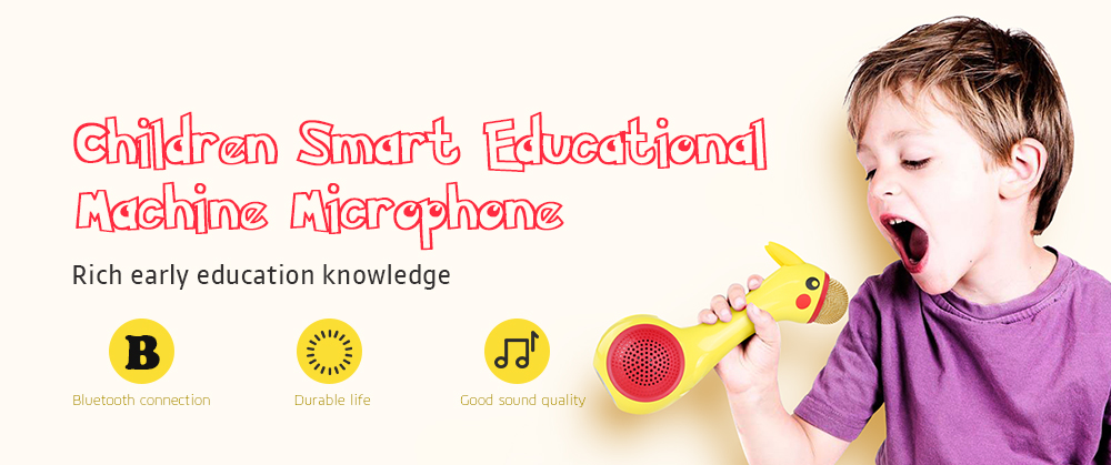 LOYE LY - 704 K Children Smart Educational Machine Microphone