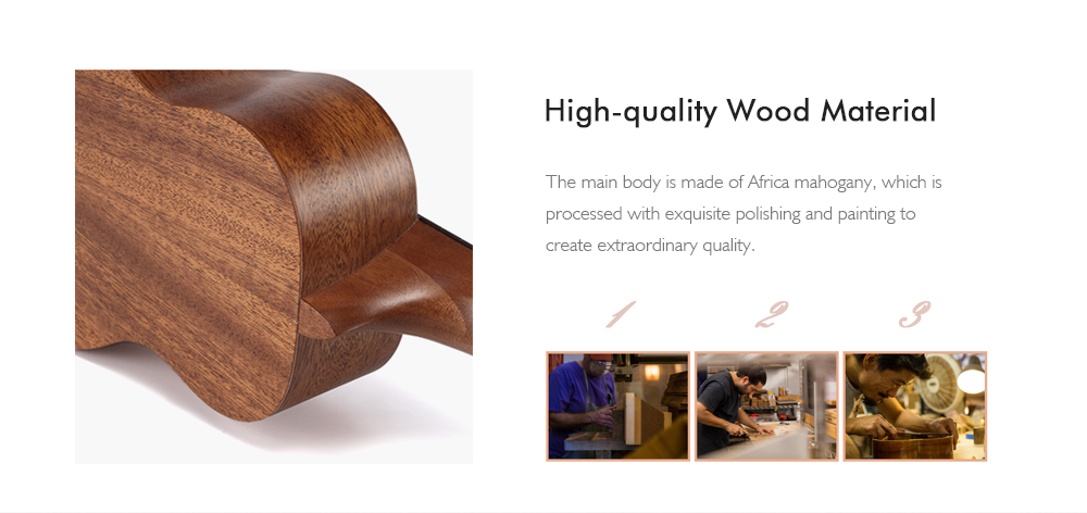 NALU N - 520S African Mahogany Beginners Getting Started Ukulele NALU N - 520S African Mahogany Beginners Getting Started Ukulele
