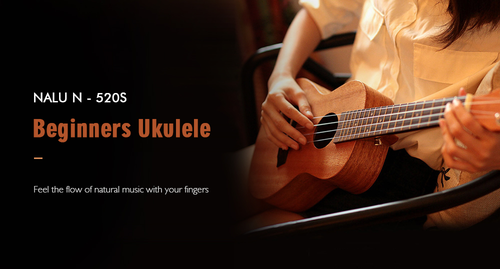 NALU N - 520S African Mahogany Beginners Getting Started Ukulele NALU N - 520S African Mahogany Beginners Getting Started Ukulele