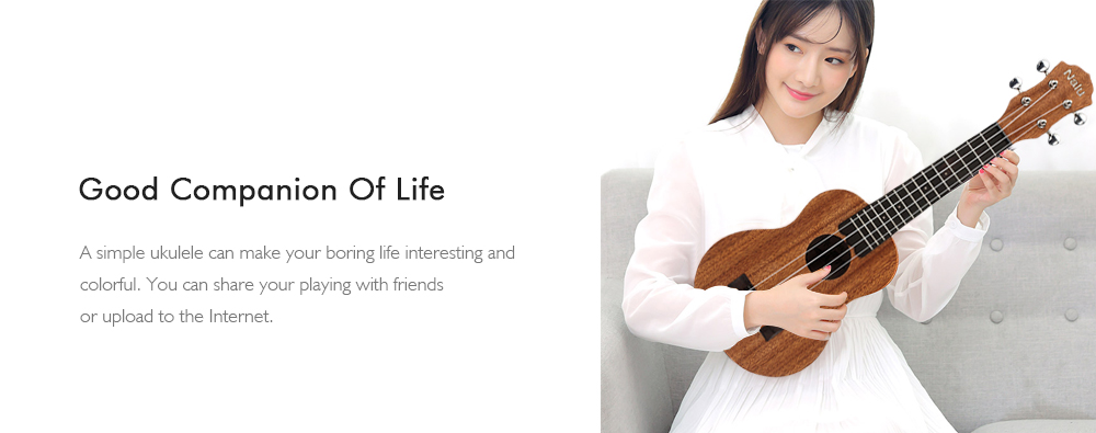NALU N - 520S African Mahogany Beginners Getting Started Ukulele NALU N - 520S African Mahogany Beginners Getting Started Ukulele