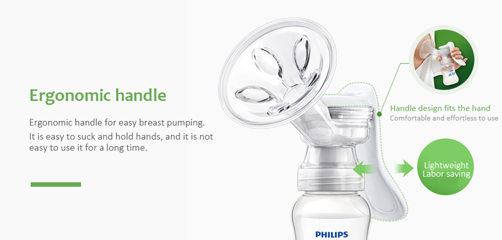 Philips Avent SCF900 / 13 Manual Large Suction Unilateral Breast Pump