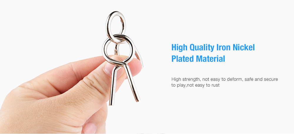 Intellectual Solution Ring Buckle Nine Serial Metal Educational Toys Casual Decompression 30pcs Intellectual Solution Ring Buckle Nine Serial Metal Educational Toys Casual Decompression 30pcs