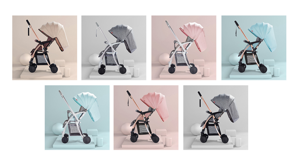 A817 Two-way High Landscape Light Baby Stroller