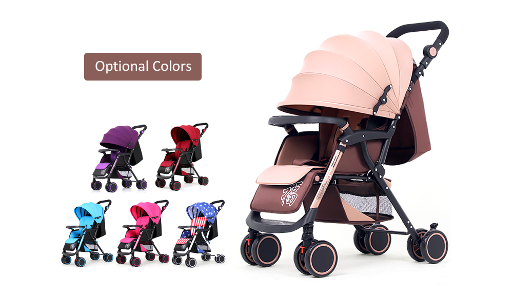 wisesonle A6 Two-way High View Four-wheeled Stroller for Baby