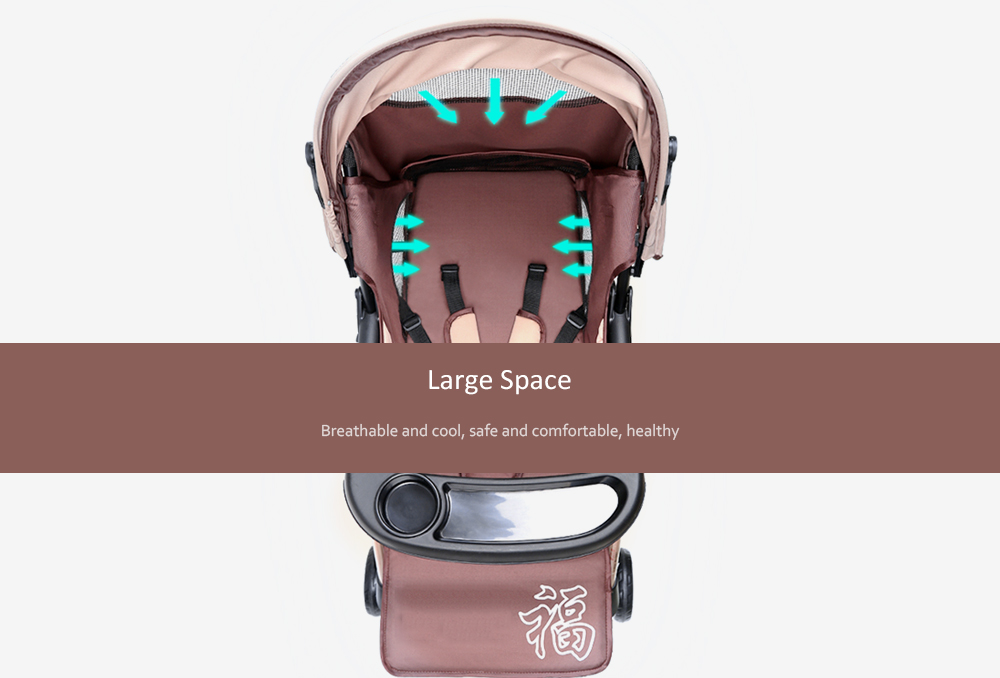 wisesonle A6 Two-way High View Four-wheeled Stroller for Baby wisesonle A6 Two-way High View Four-wheeled Stroller for Baby
