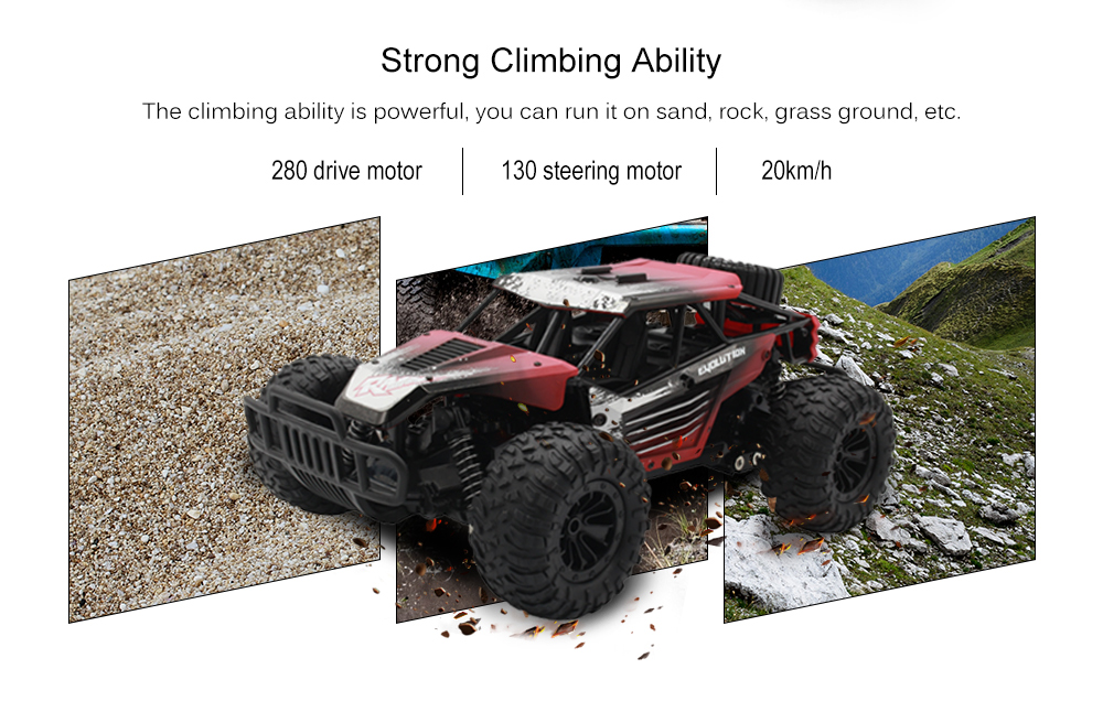 1801 1/18 Remote Control Off-road RC Speed Car