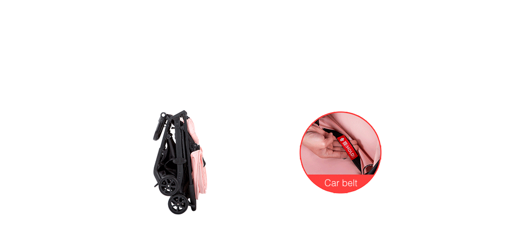 Wisesonle YO - H Aluminum Alloy One-hand Folding Baby Stroller Wisesonle YO - H Aluminum Alloy One-hand Folding Baby Stroller