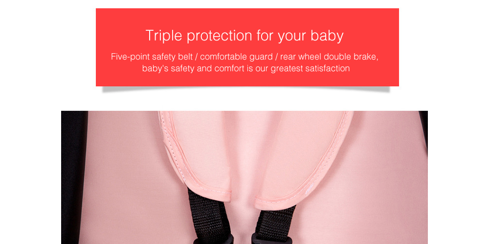 Wisesonle YO - H Aluminum Alloy One-hand Folding Baby Stroller Wisesonle YO - H Aluminum Alloy One-hand Folding Baby Stroller