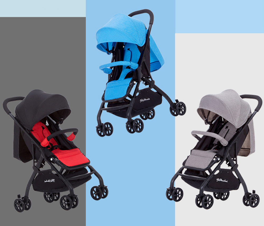 Wisesonle YO - H Aluminum Alloy One-hand Folding Baby Stroller