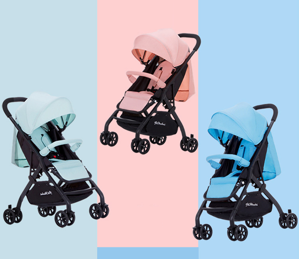 Wisesonle YO - H Aluminum Alloy One-hand Folding Baby Stroller Wisesonle YO - H Aluminum Alloy One-hand Folding Baby Stroller