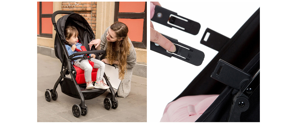 Wisesonle YO - H Aluminum Alloy One-hand Folding Baby Stroller Wisesonle YO - H Aluminum Alloy One-hand Folding Baby Stroller