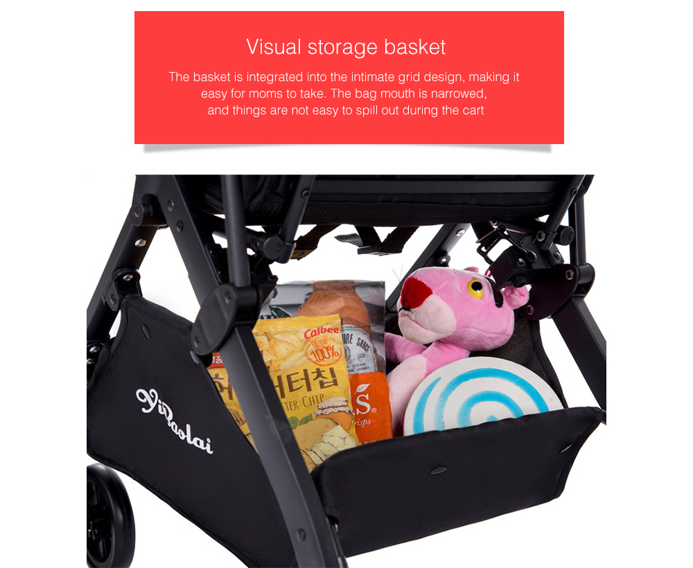 Wisesonle YO - H Aluminum Alloy One-hand Folding Baby Stroller Wisesonle YO - H Aluminum Alloy One-hand Folding Baby Stroller