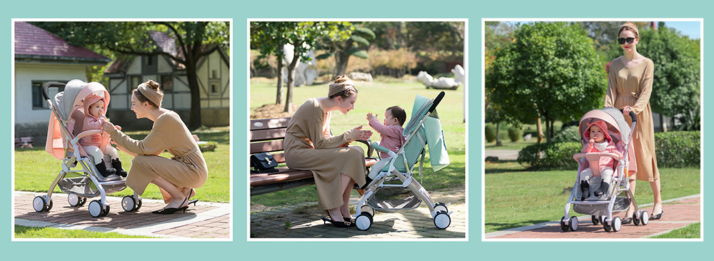 YO - X Baby Folding Shockproof Four-wheeled Trolley YO - X Baby Folding Shockproof Four-wheeled Trolley