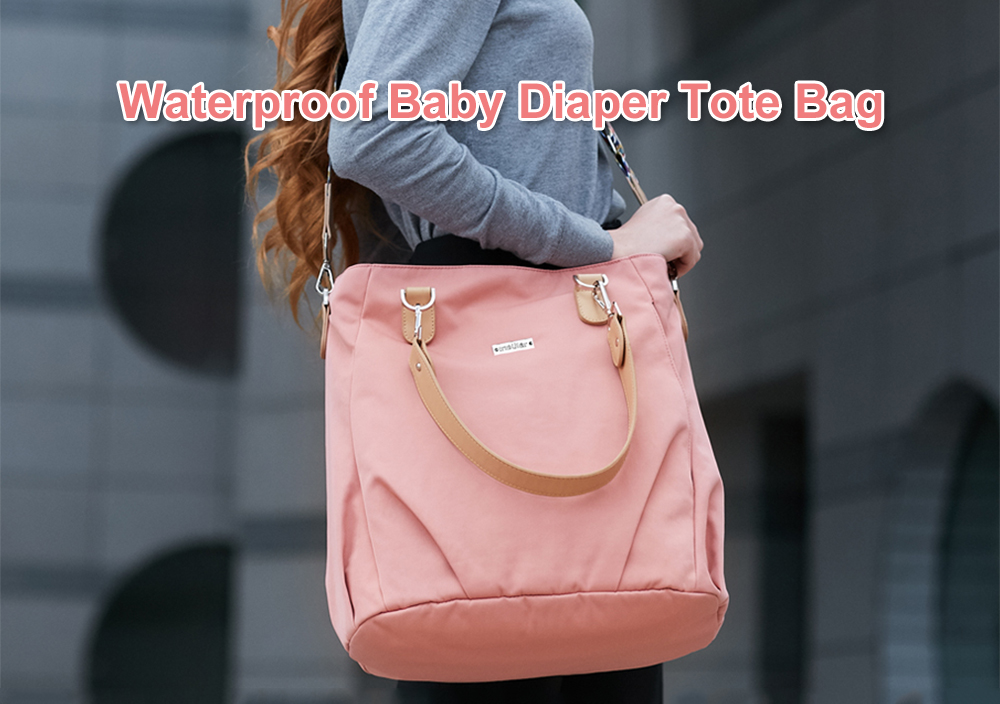 INSULAR 10084 Waterproof Fashion Baby Diaper Tote Bag