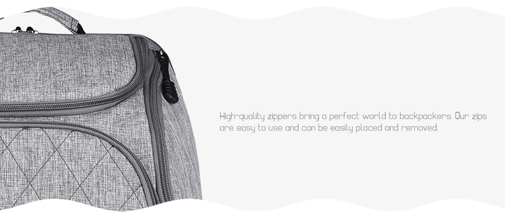 Insular 10036 Simple Rhombus Embroidered Shoulder Waterproof Mummy Bag Backpack Insular 10036 Simple Rhombus Embroidered Shoulder Waterproof Mummy Bag Backpack