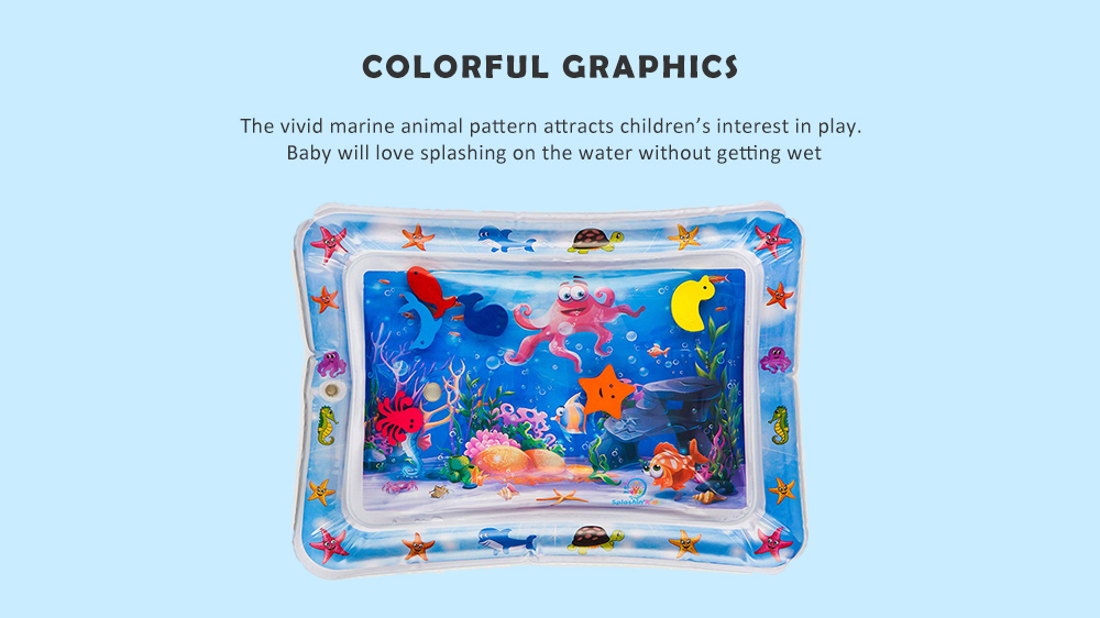 Children's Puzzle Marine Animal Inflatable Crawling Water Cushion Children's Puzzle Marine Animal Inflatable Crawling Water Cushion