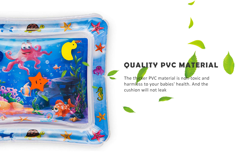 Children's Puzzle Marine Animal Inflatable Crawling Water Cushion