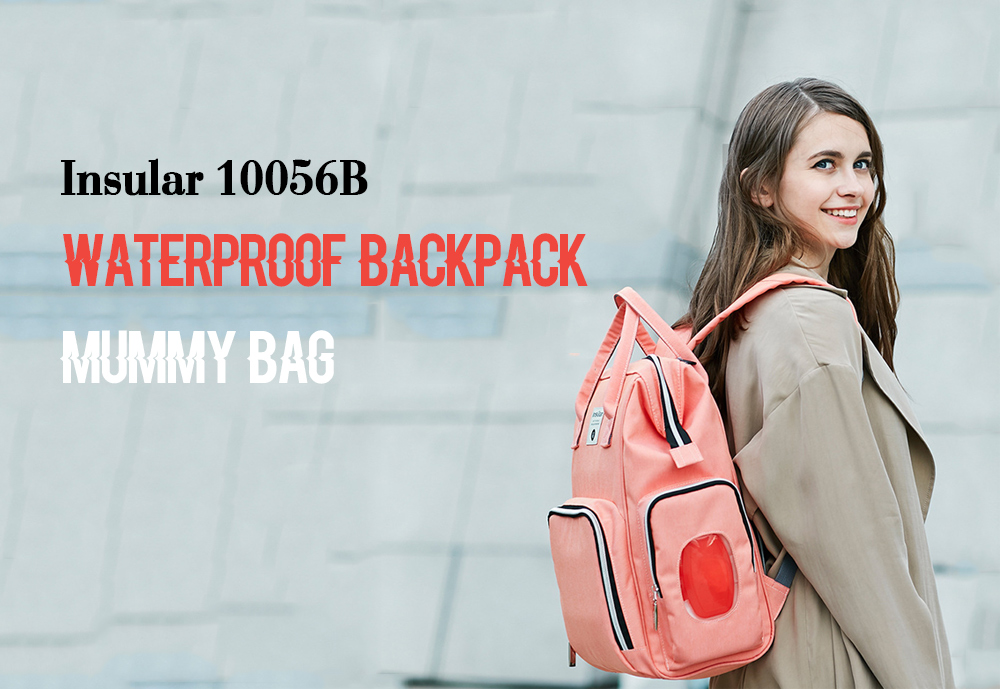 Insular 10056B Waterproof Backpack Multifunction Mummy Shoulder Bag
