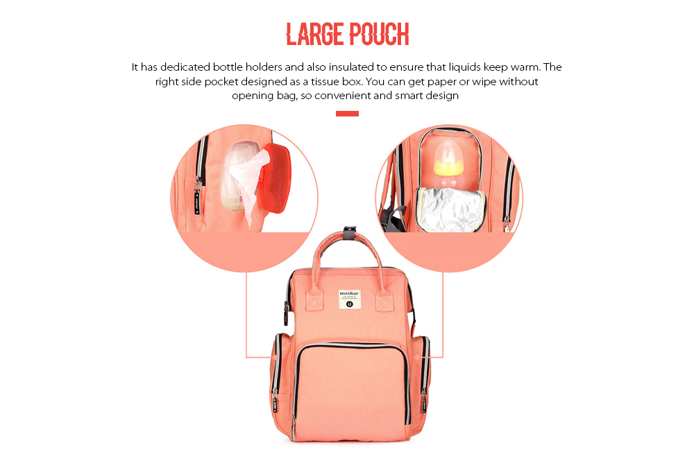 Insular 10056B Waterproof Backpack Multifunction Mummy Shoulder Bag Insular 10056B Waterproof Backpack Multifunction Mummy Shoulder Bag