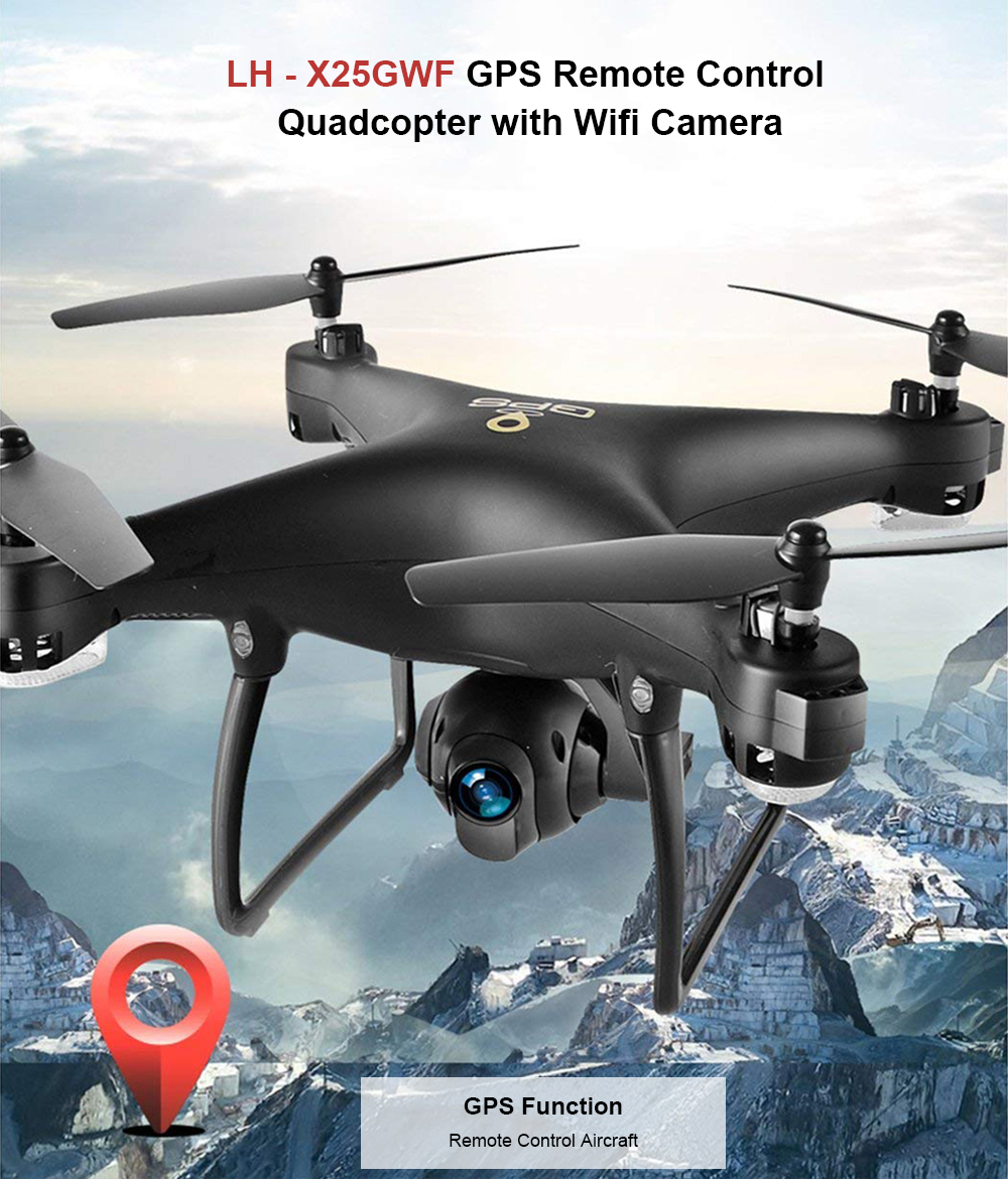 LH - X25GWF GPS Remote Control Quadcopter with Camera