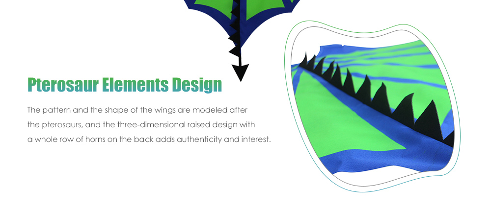 Children's Pterosaur Wings Cloak Set Children's Pterosaur Wings Cloak Set
