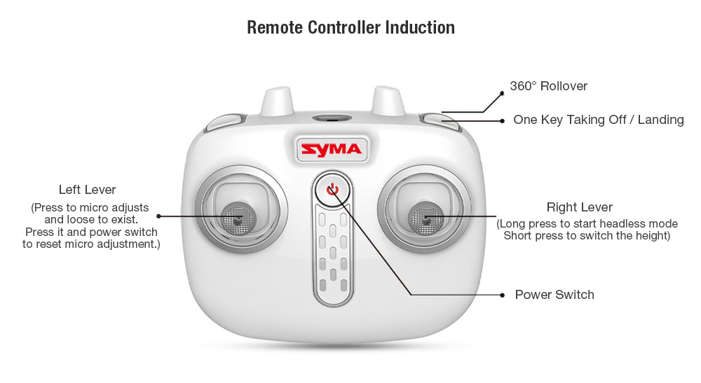 SYMA X26 Infrared Automatic Obstacle Avoidance RC Drone