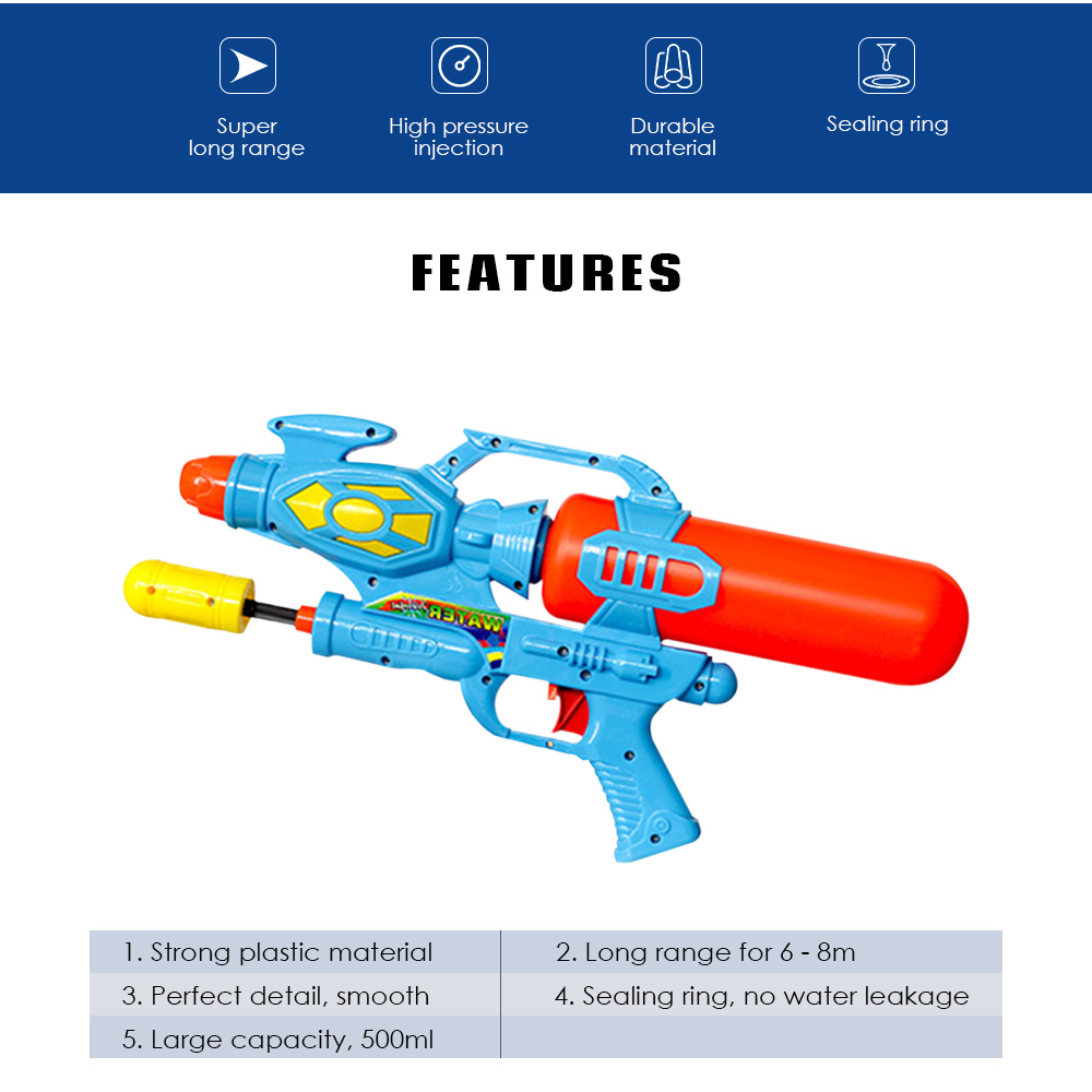 Songkran Festival Pull High Pressure Beach Water Gun Toy