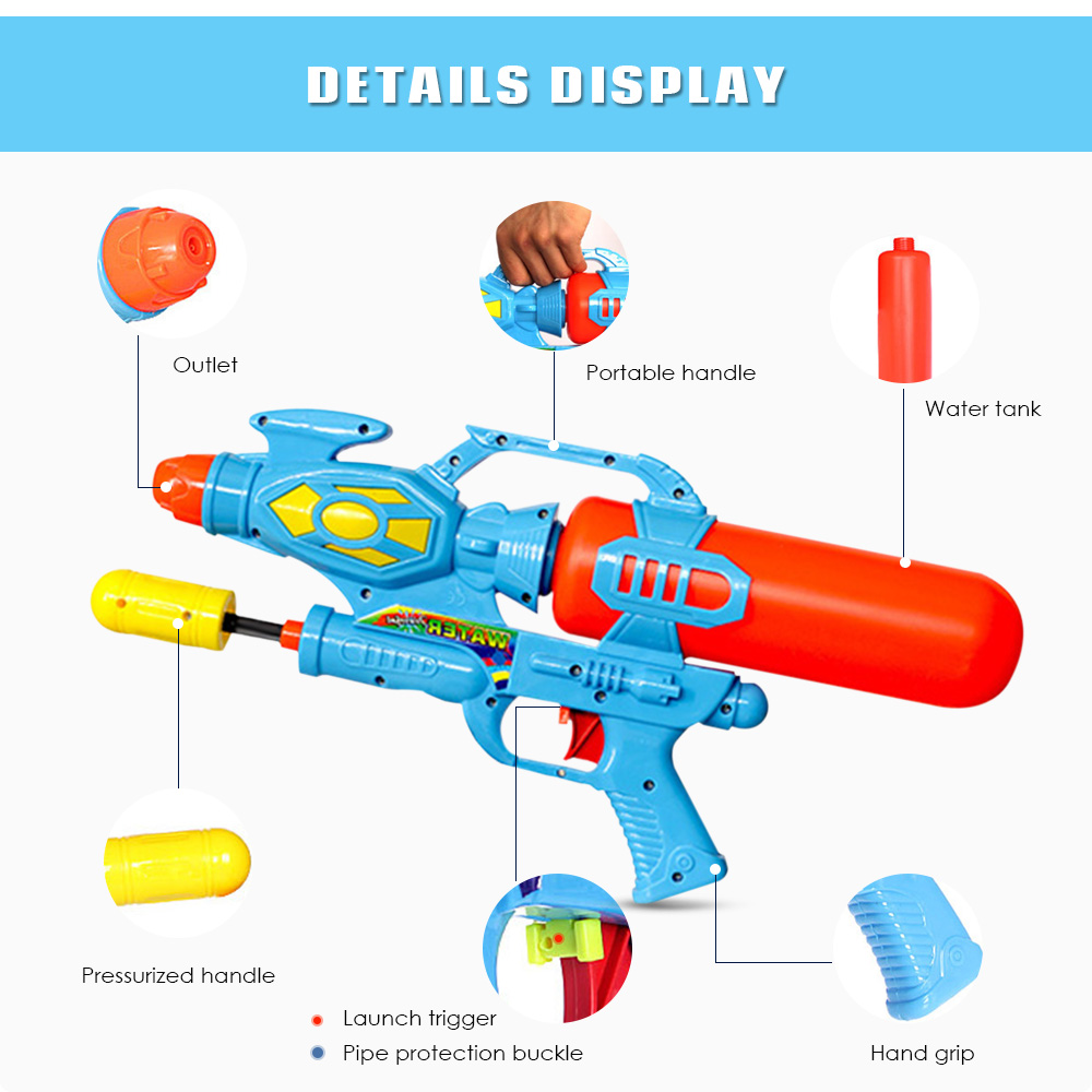 Songkran Festival Pull High Pressure Beach Water Gun Toy