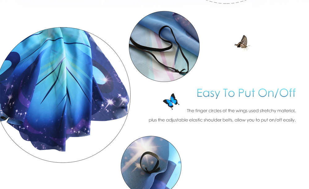 Children's Butterfly Wings Summer Outdoor Games Classic Toy Set Children's Butterfly Wings Summer Outdoor Games Classic Toy Set